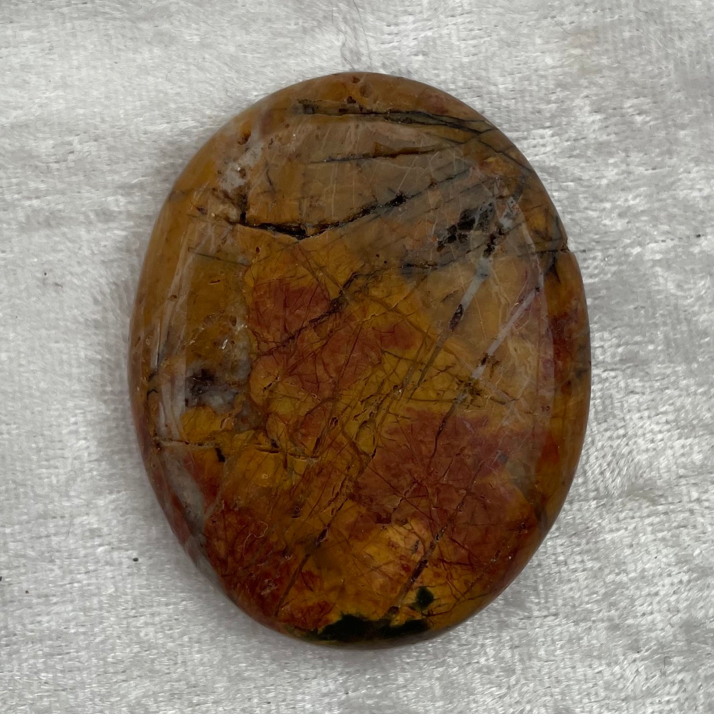 Cherry Creek Jasper Worry Stone