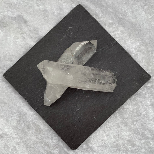 Clear Quartz Point Cluster