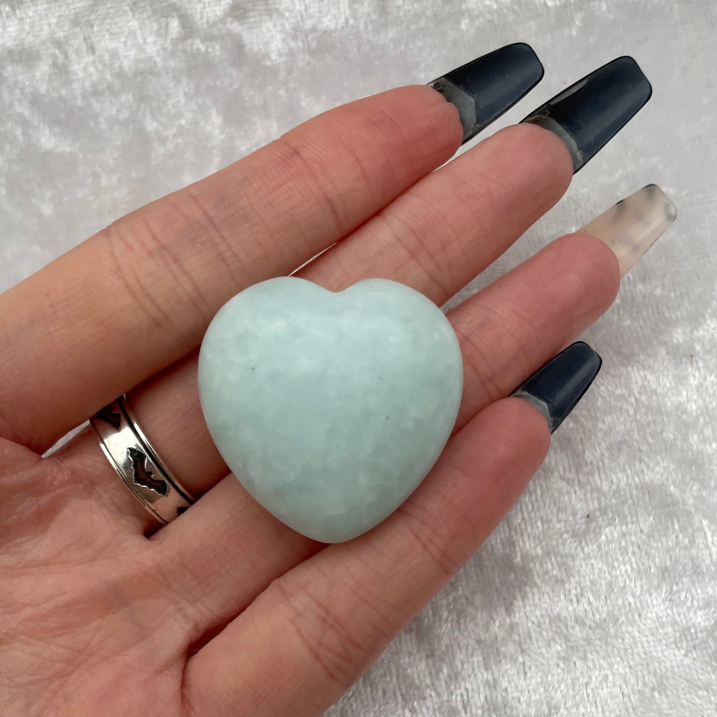 Amazonite Heart