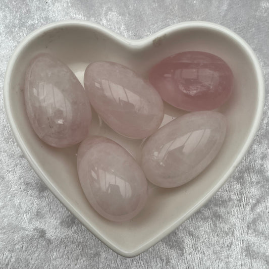 Rose Quartz Eggs