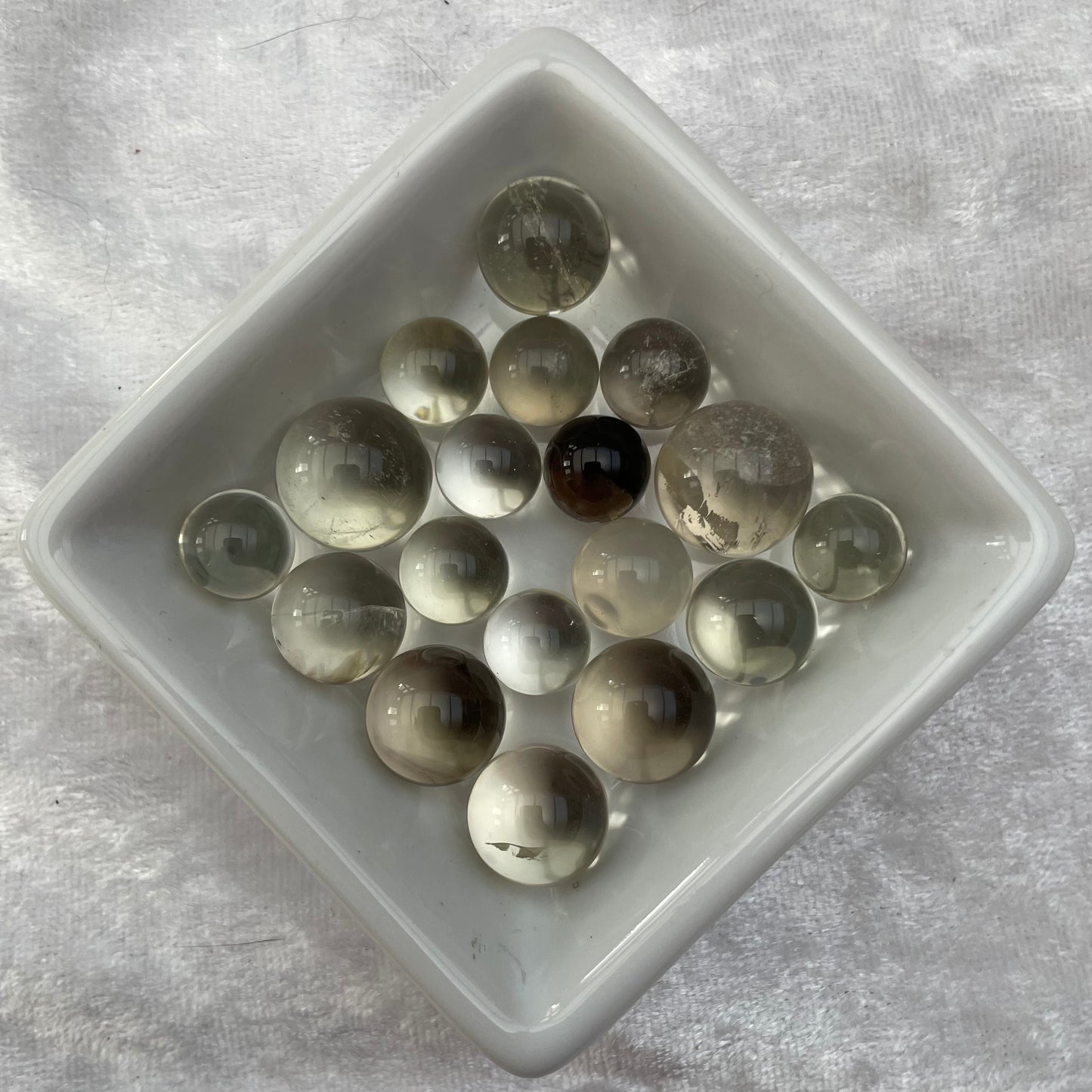 Mini Smoky Quartz Spheres