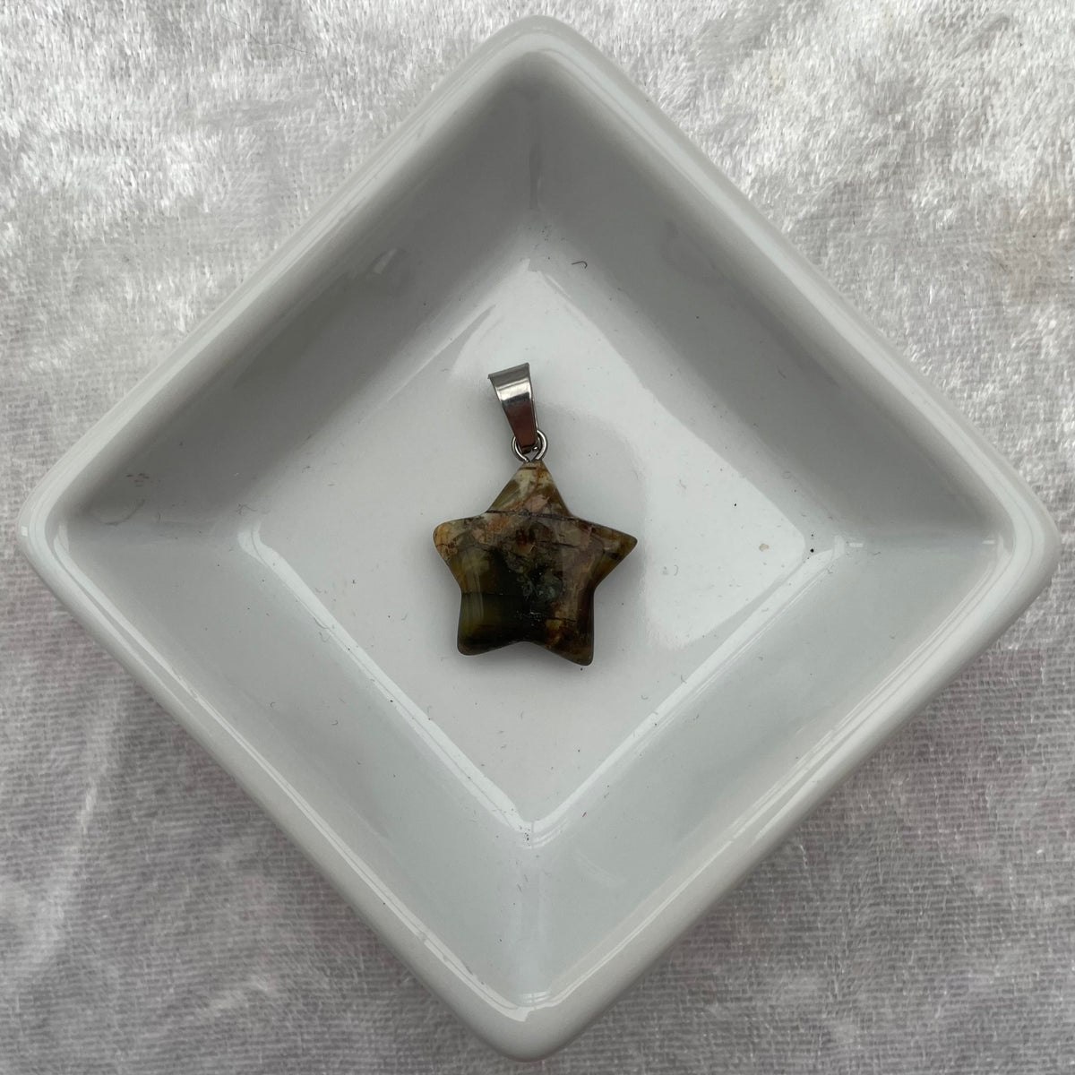 Picasso Jasper Star Pendant
