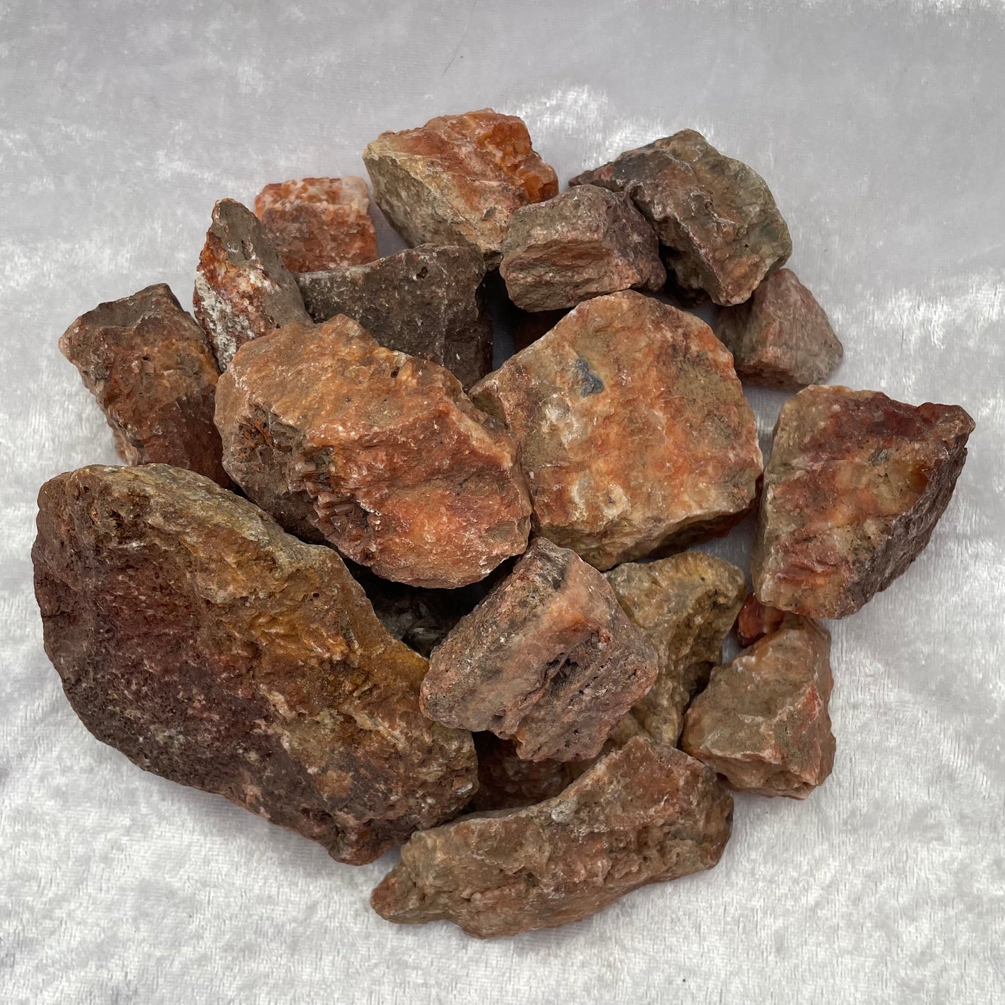 Rough Red Fluorite
