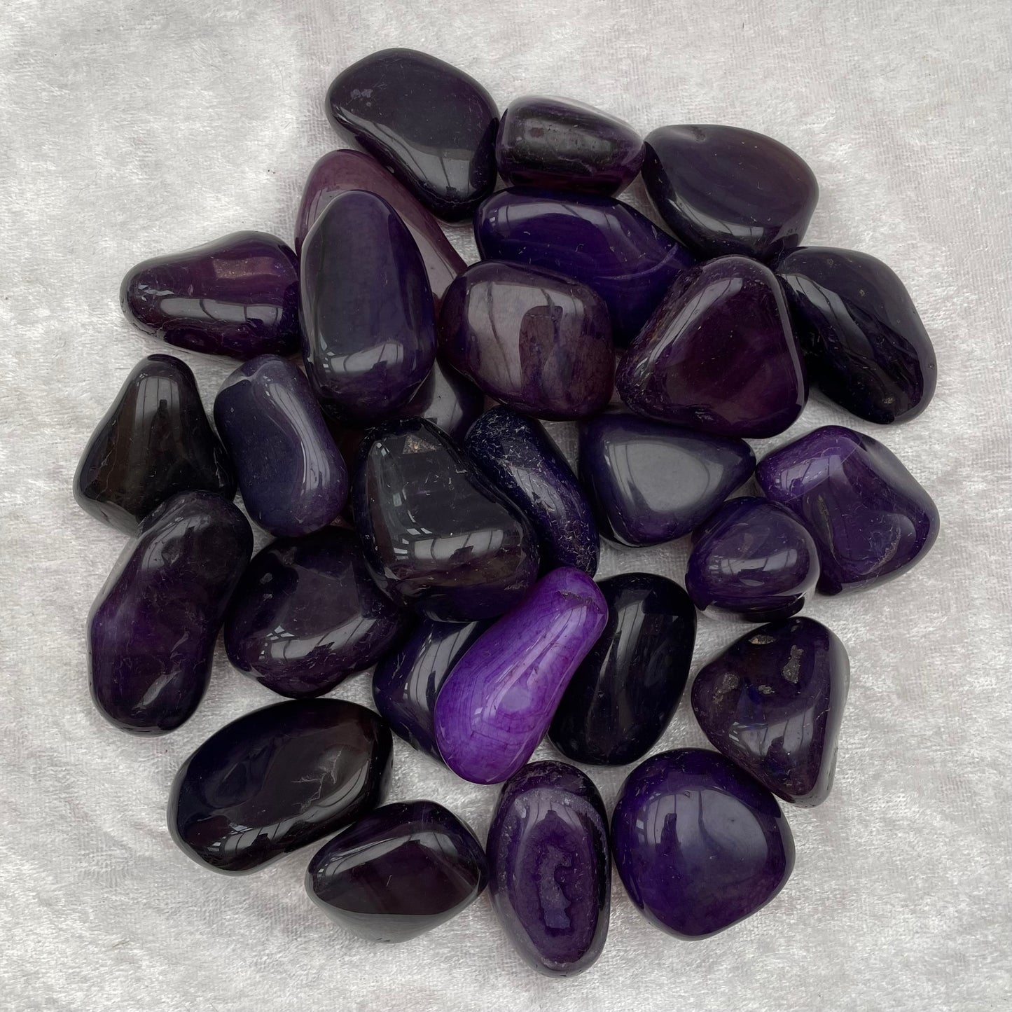 Large Purple Agate Tumblestones