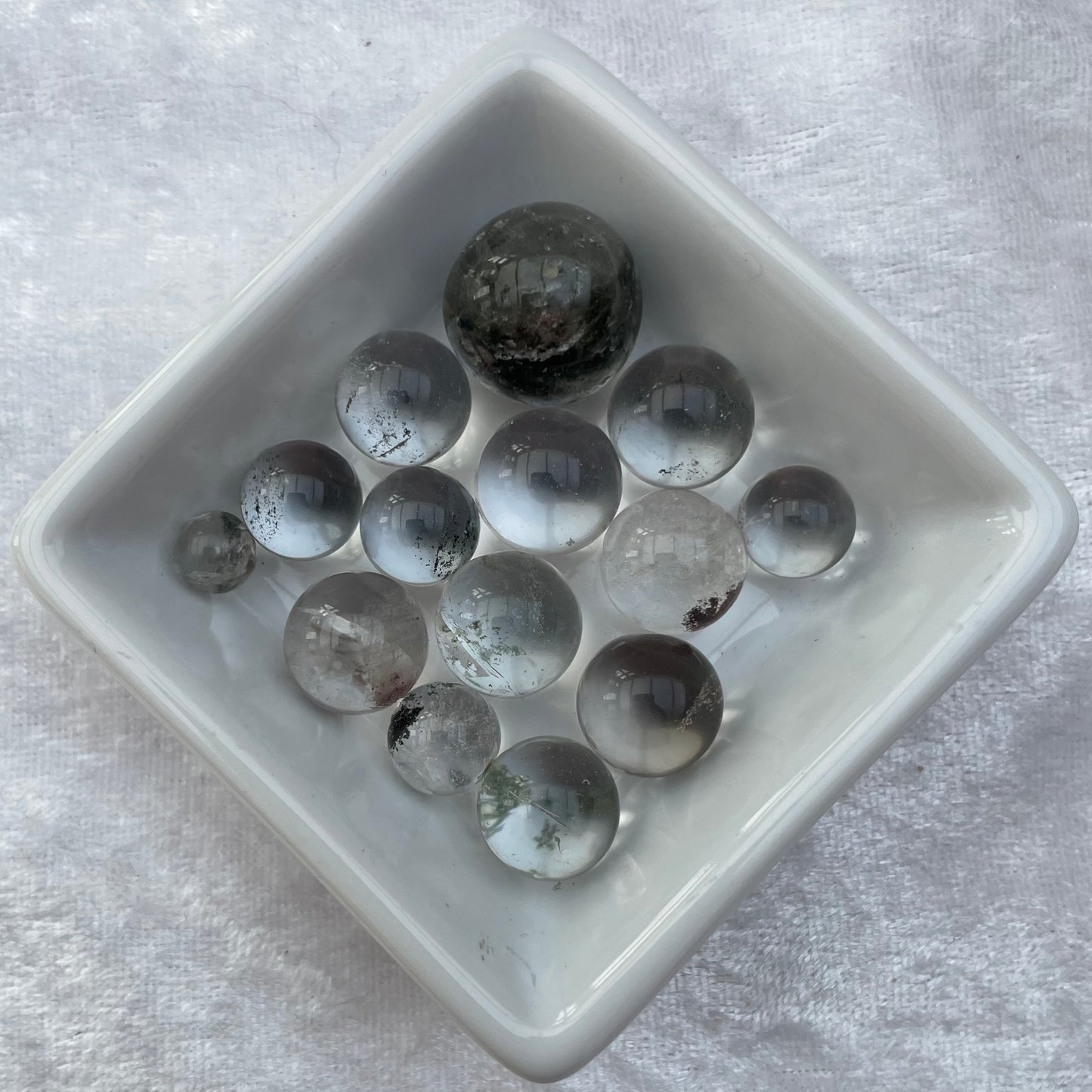 Mini Garden Quartz Spheres