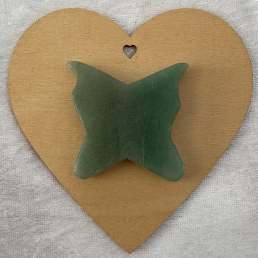 Green Aventurine Butterfly