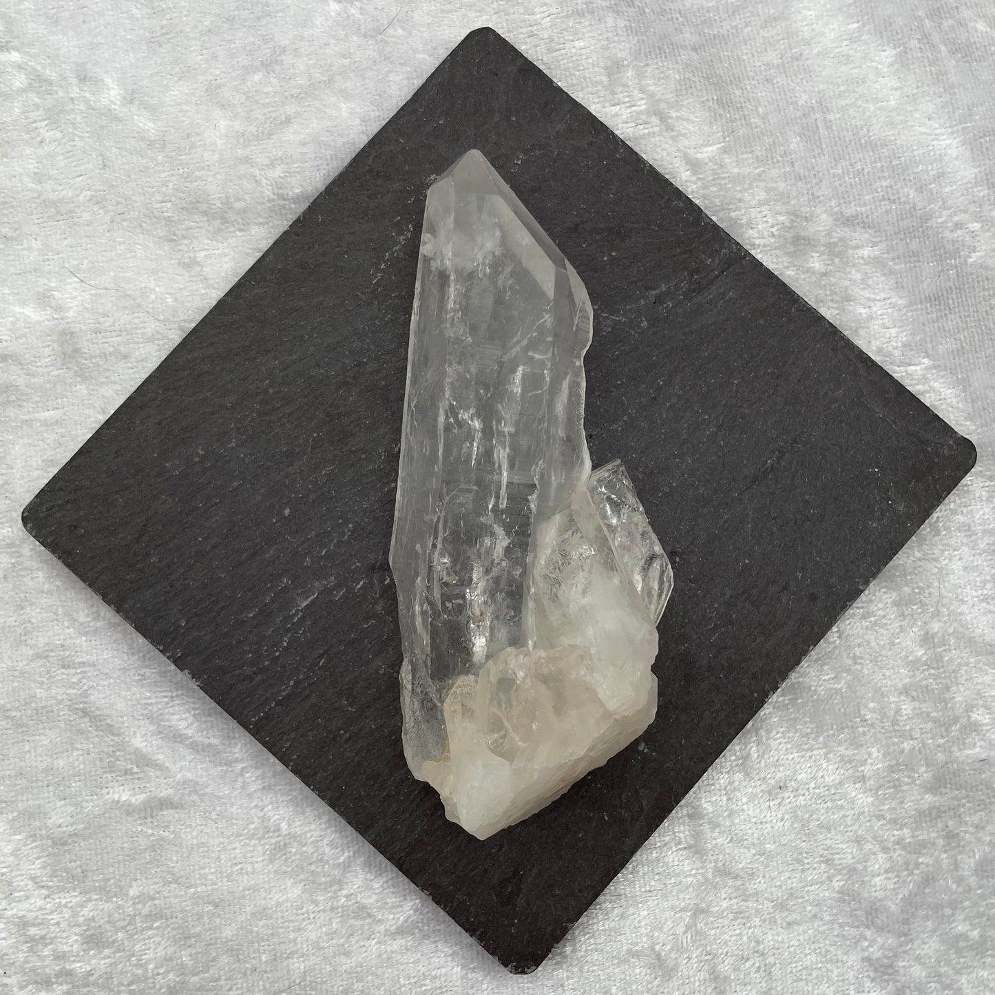 Clear Quartz Point Cluster