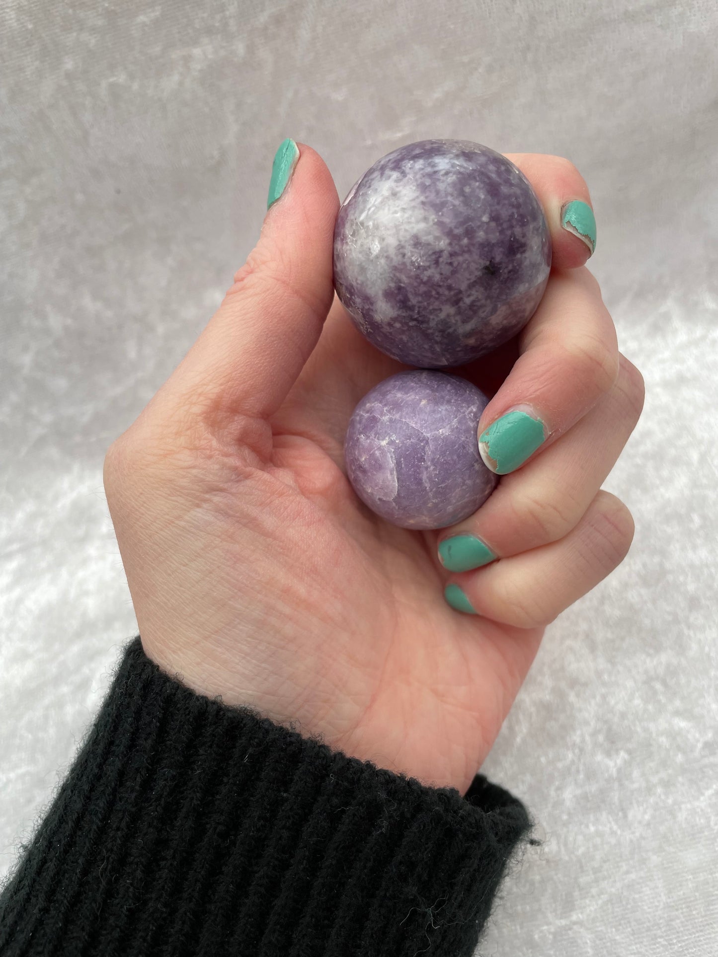 Lepidolite Spheres