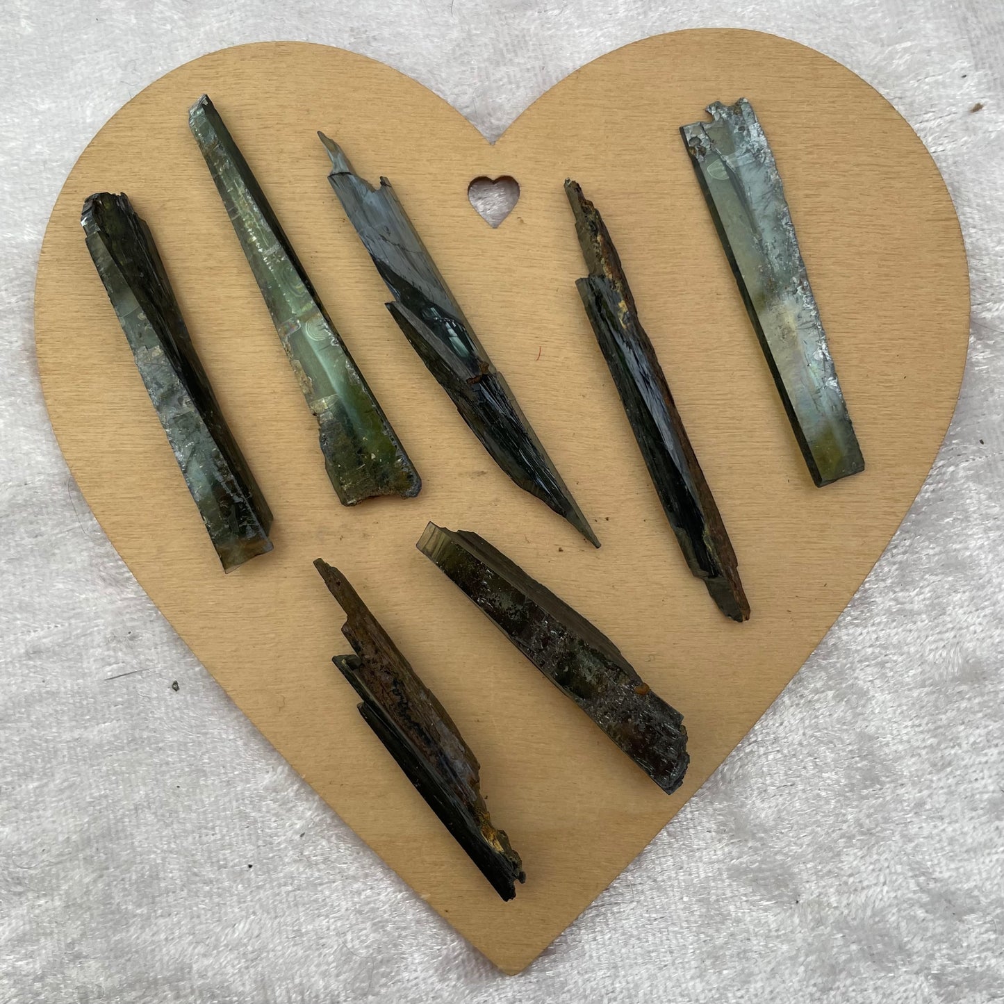 Small Vivianite Shards
