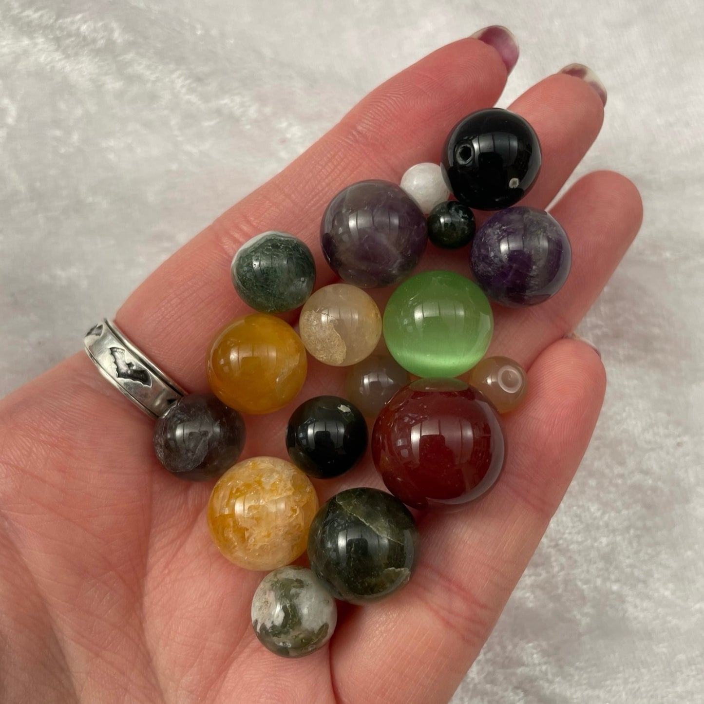 Mini Crystal Spheres