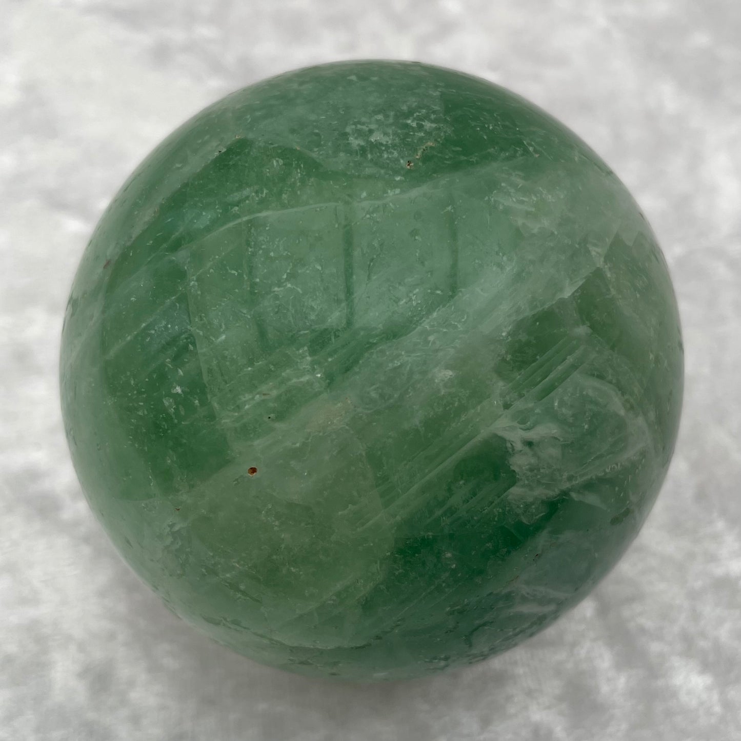 Green Fluorite Sphere