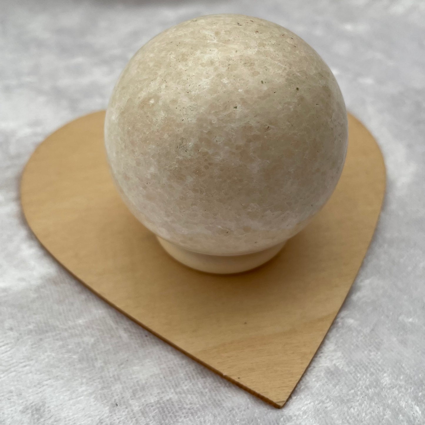 Peach Calcite Sphere
