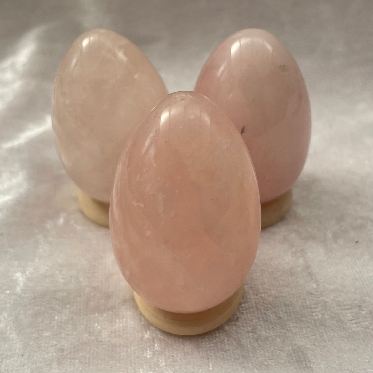 Rose Quartz Eggs
