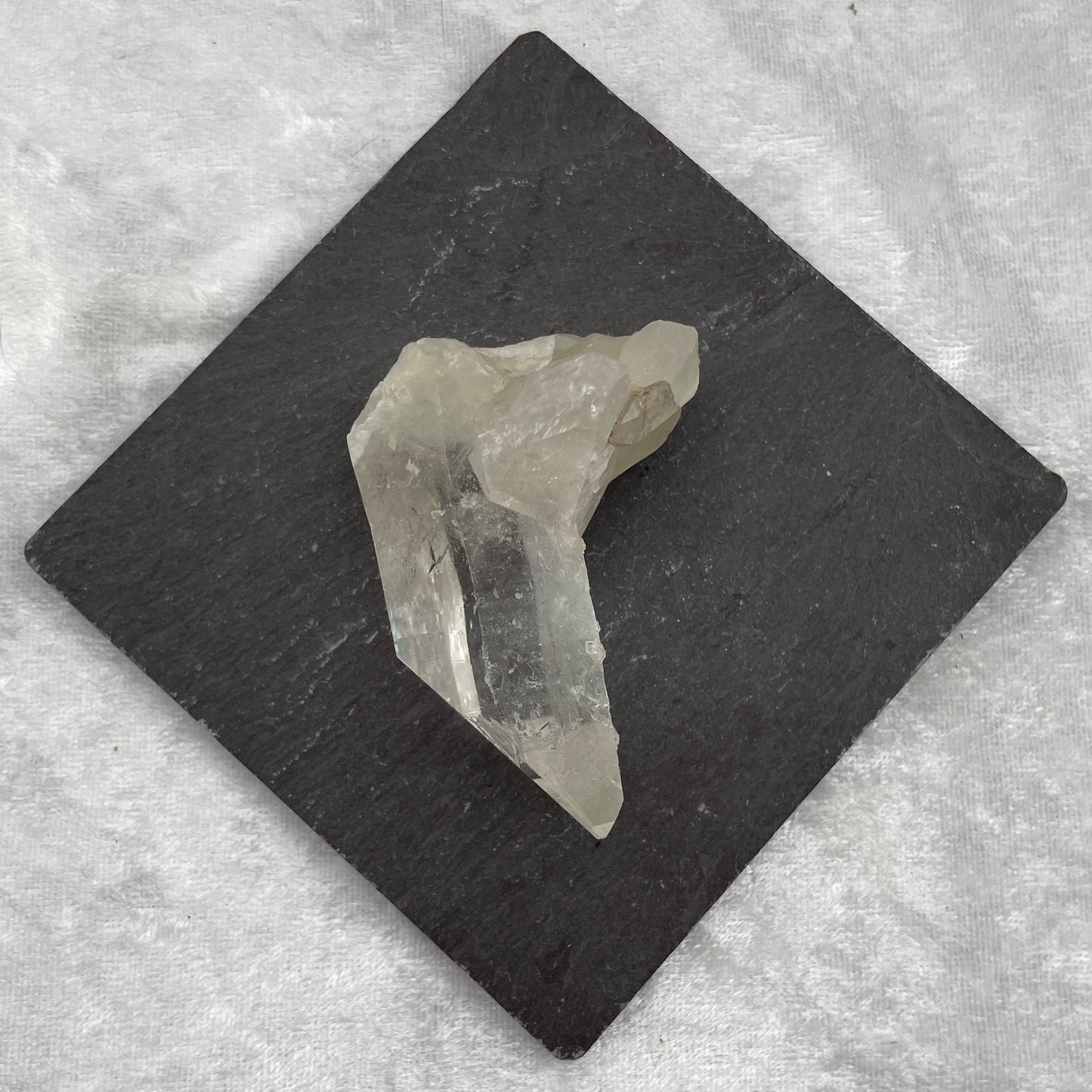 Clear Quartz Point Cluster