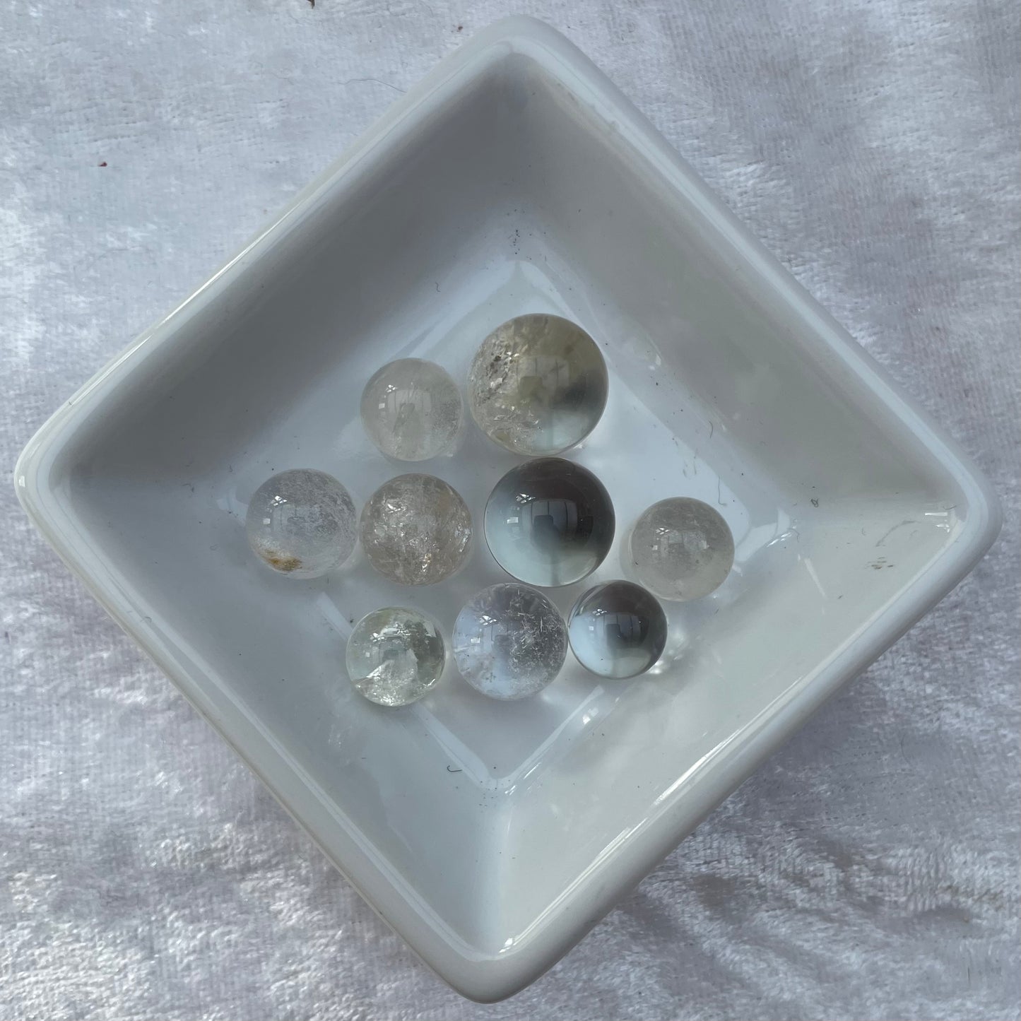 Mini Clear Quartz Spheres