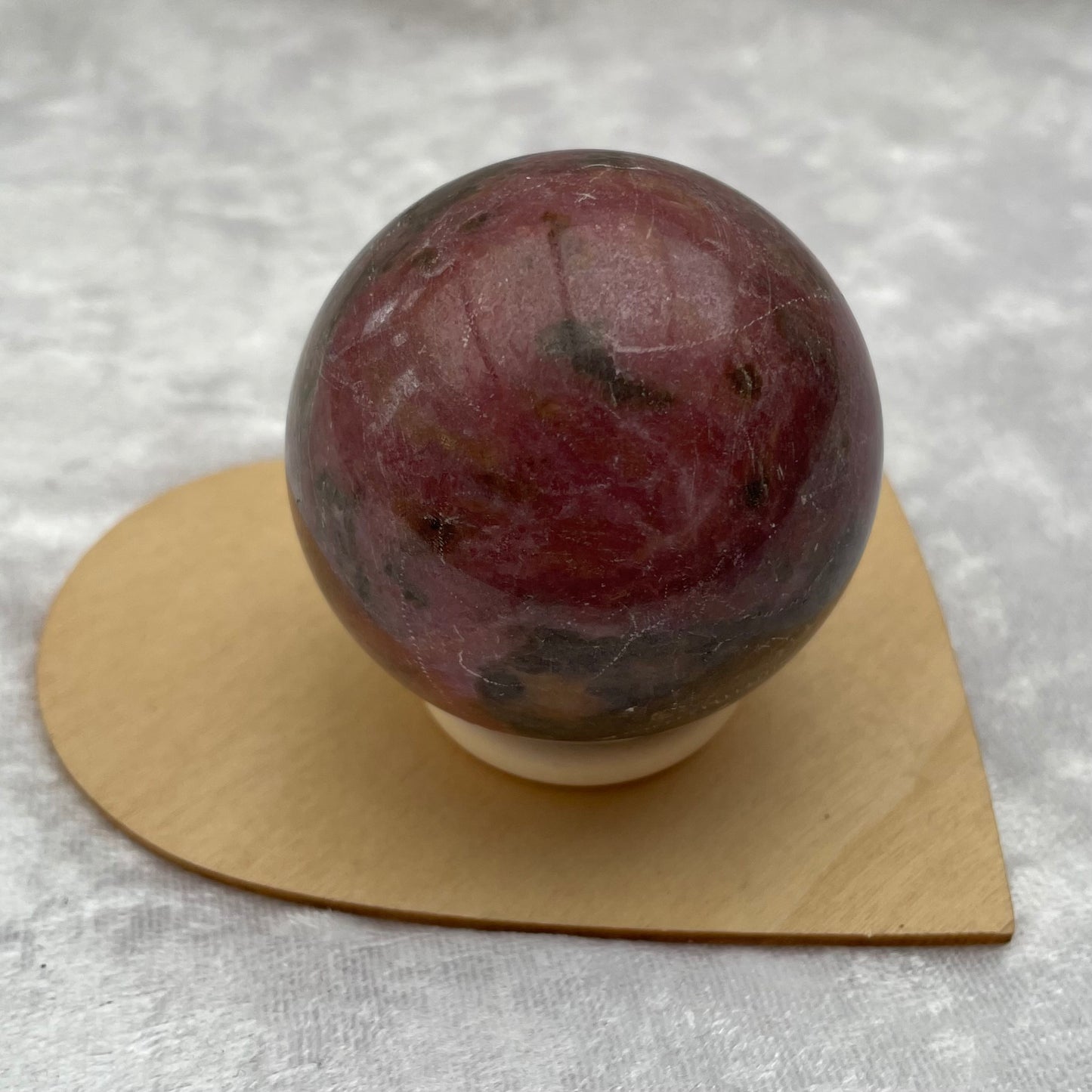 Rhodonite Sphere