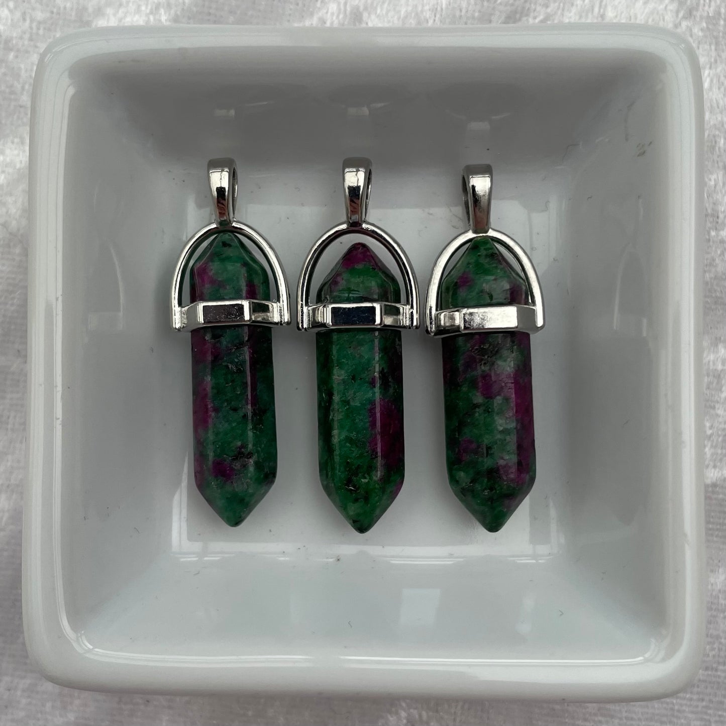Ruby Zoisite DT Pendants