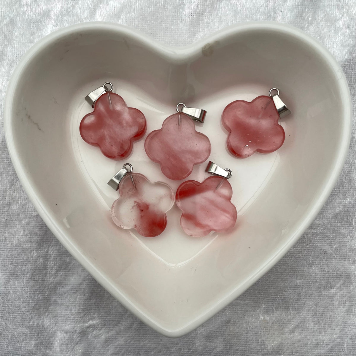 Smelt Flower Pendants
