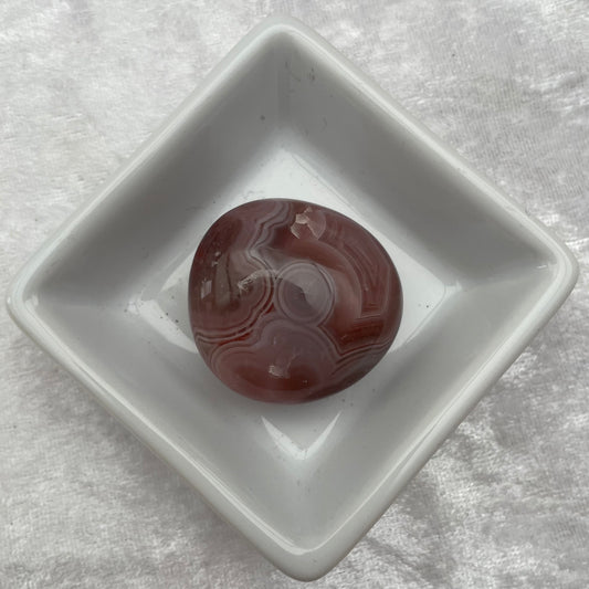 Zimbabwe Agate Tumbled Palmstone Gallet