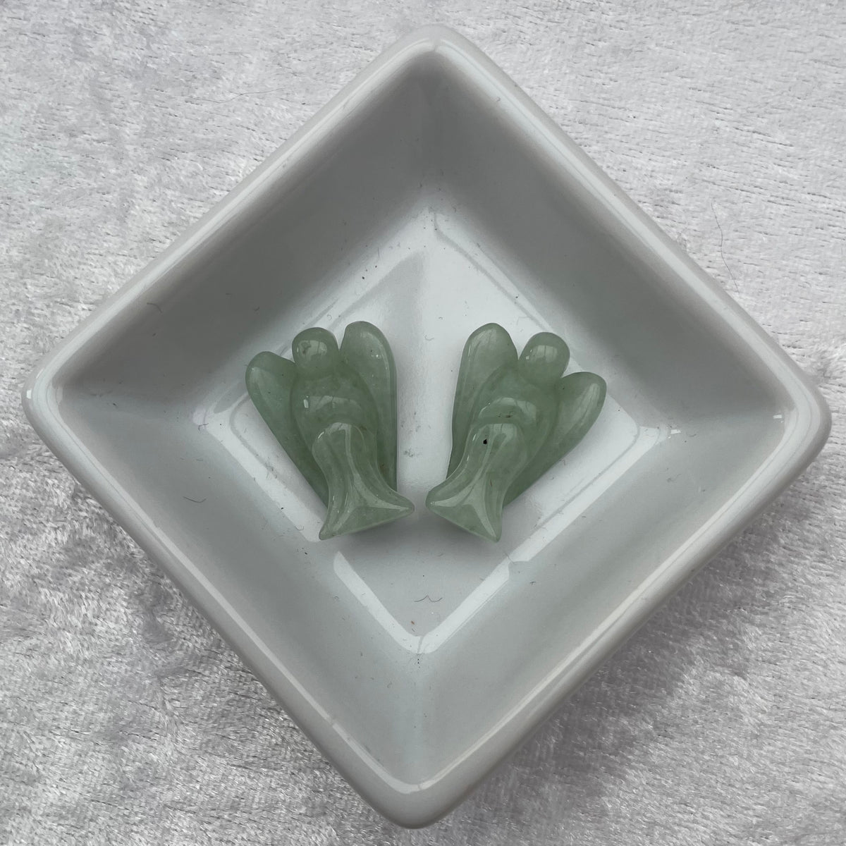 Green Aventurine Mini Angels