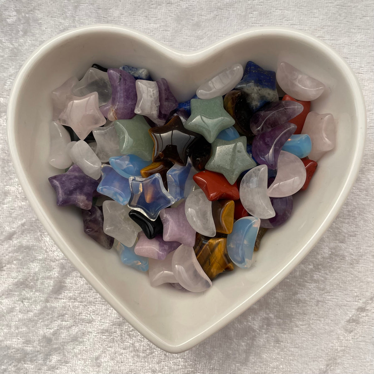 Mini Crystal Stars and Moons