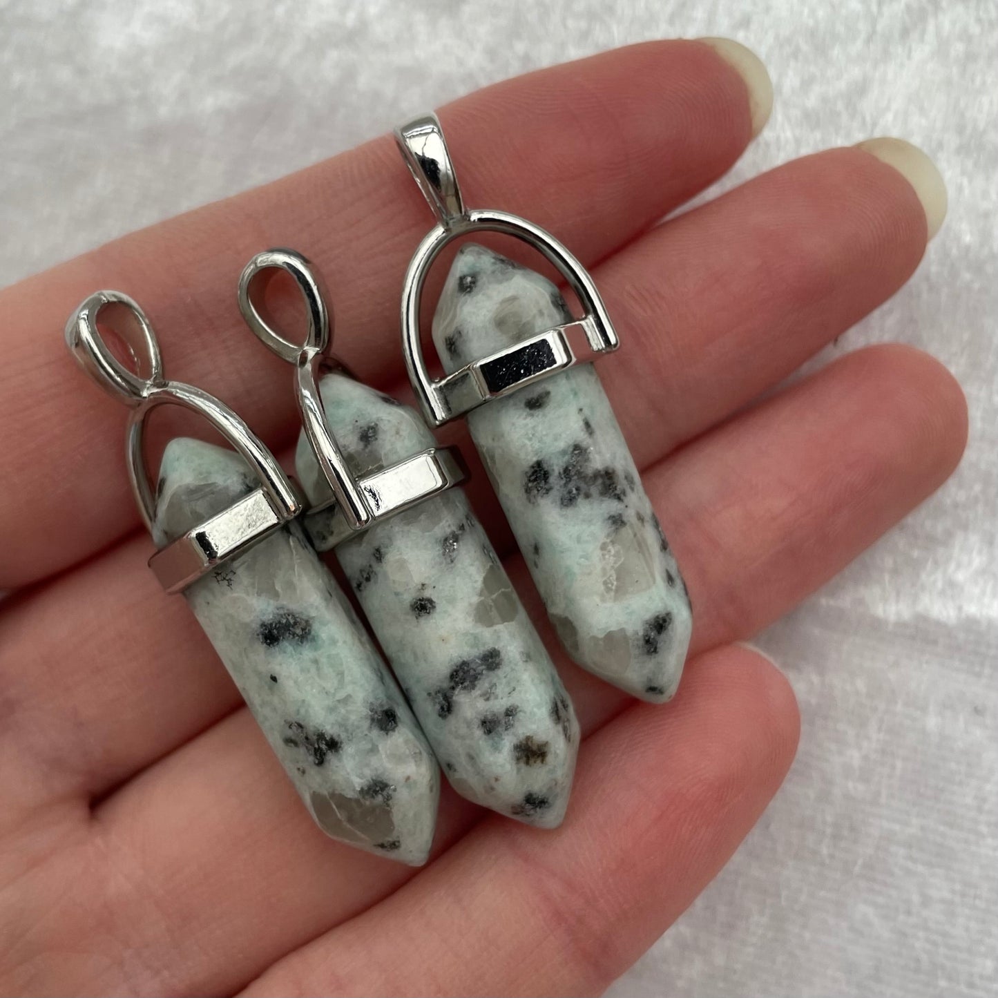 Kiwi Jasper DT Pendants