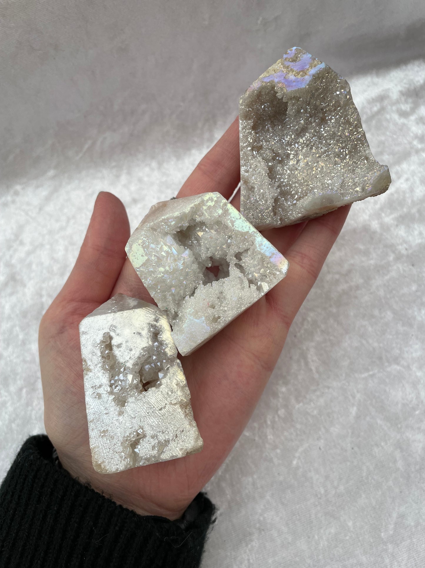 Angel Aura Quartz Cluster Towers