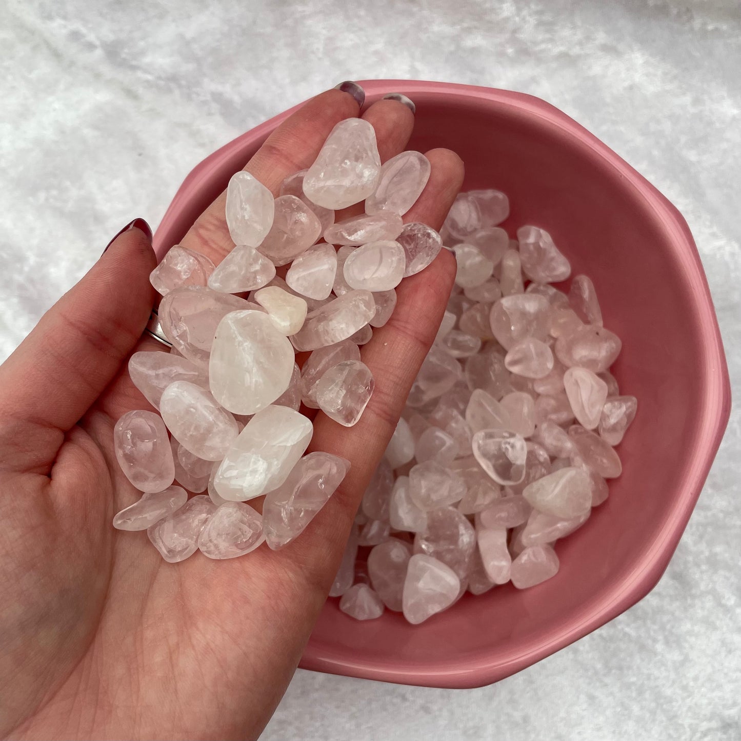 Mini Rose Quartz Tumblestones
