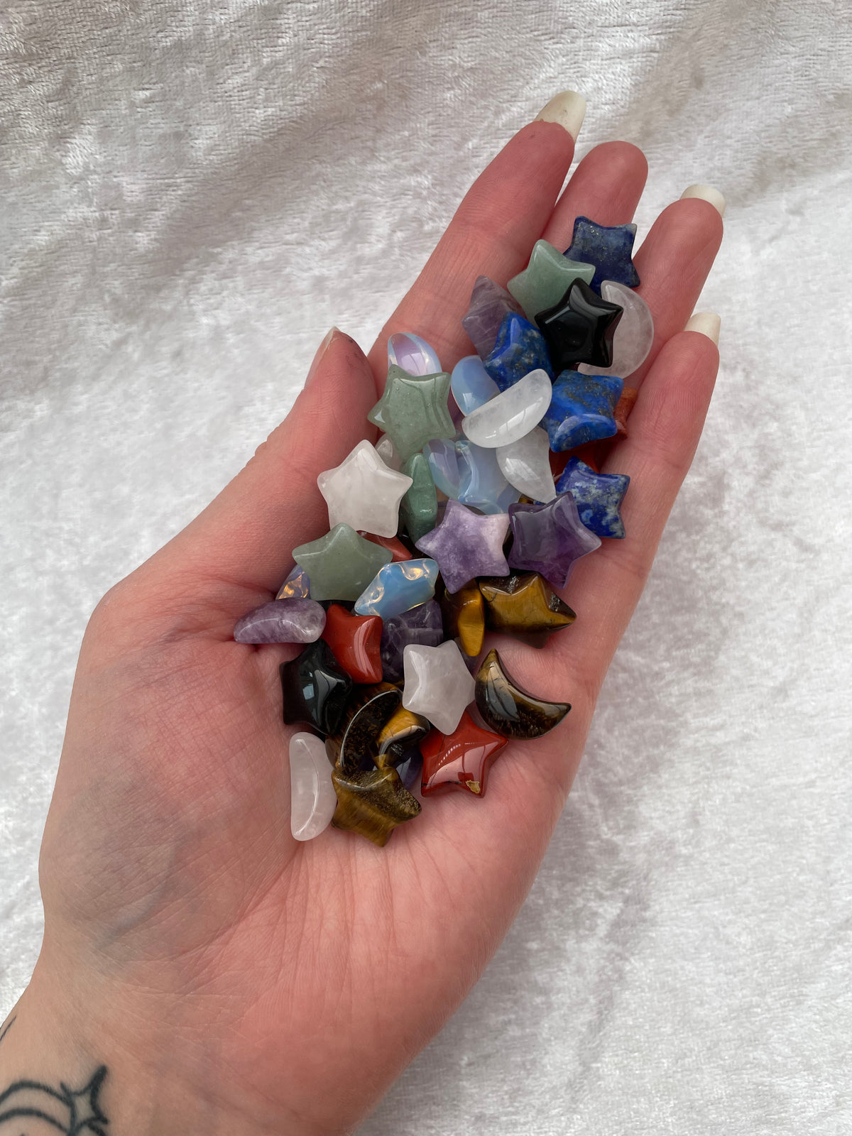 Mini Crystal Stars and Moons