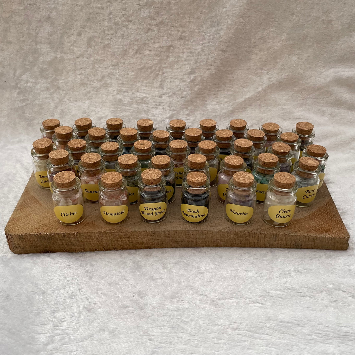 Mini Crystal Chip Bottles