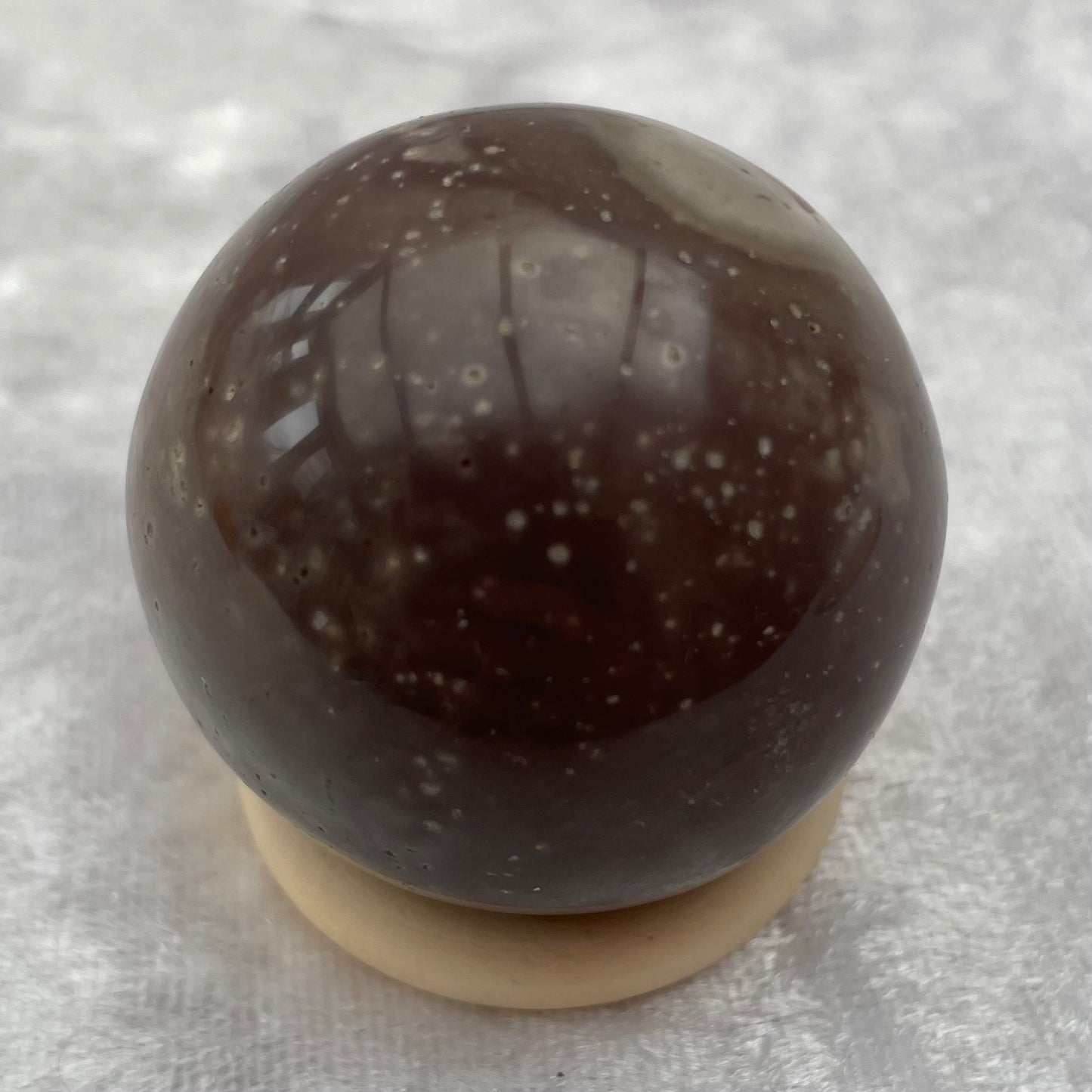 Small Brown Ocean Jasper Sphere