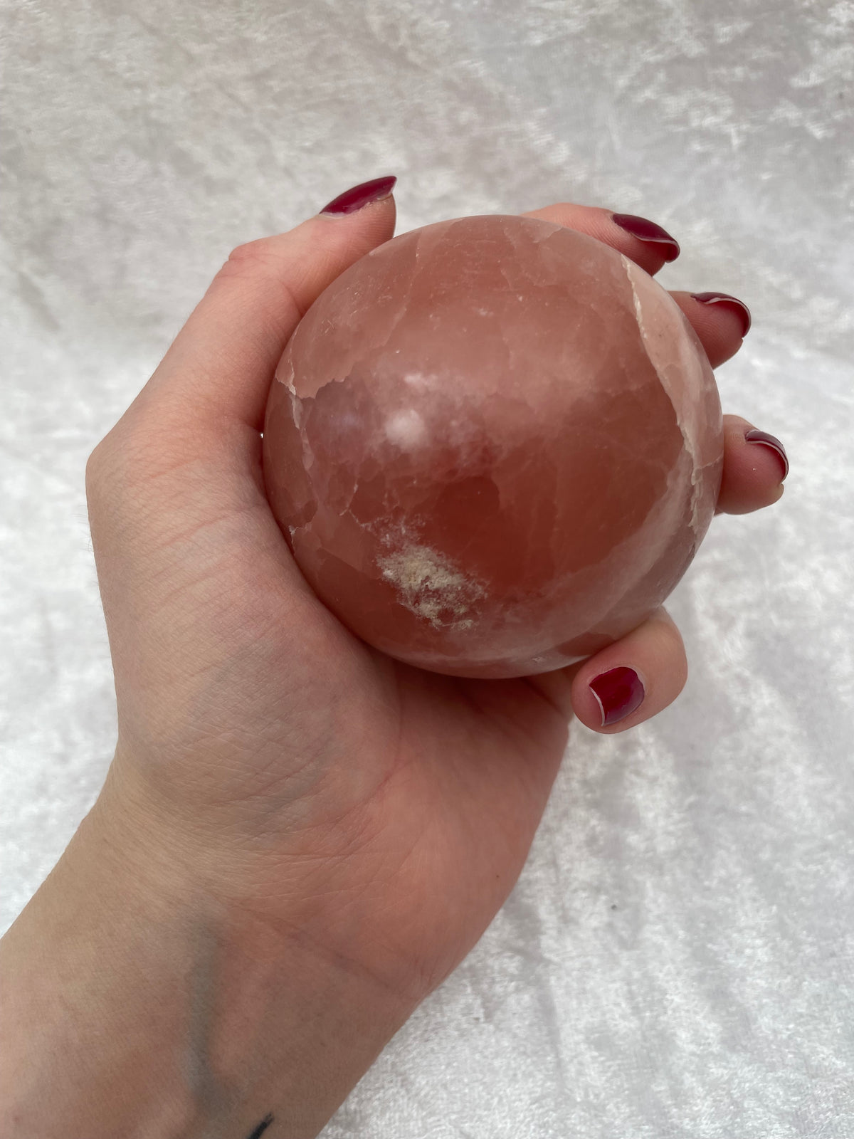 Rose Calcite Sphere