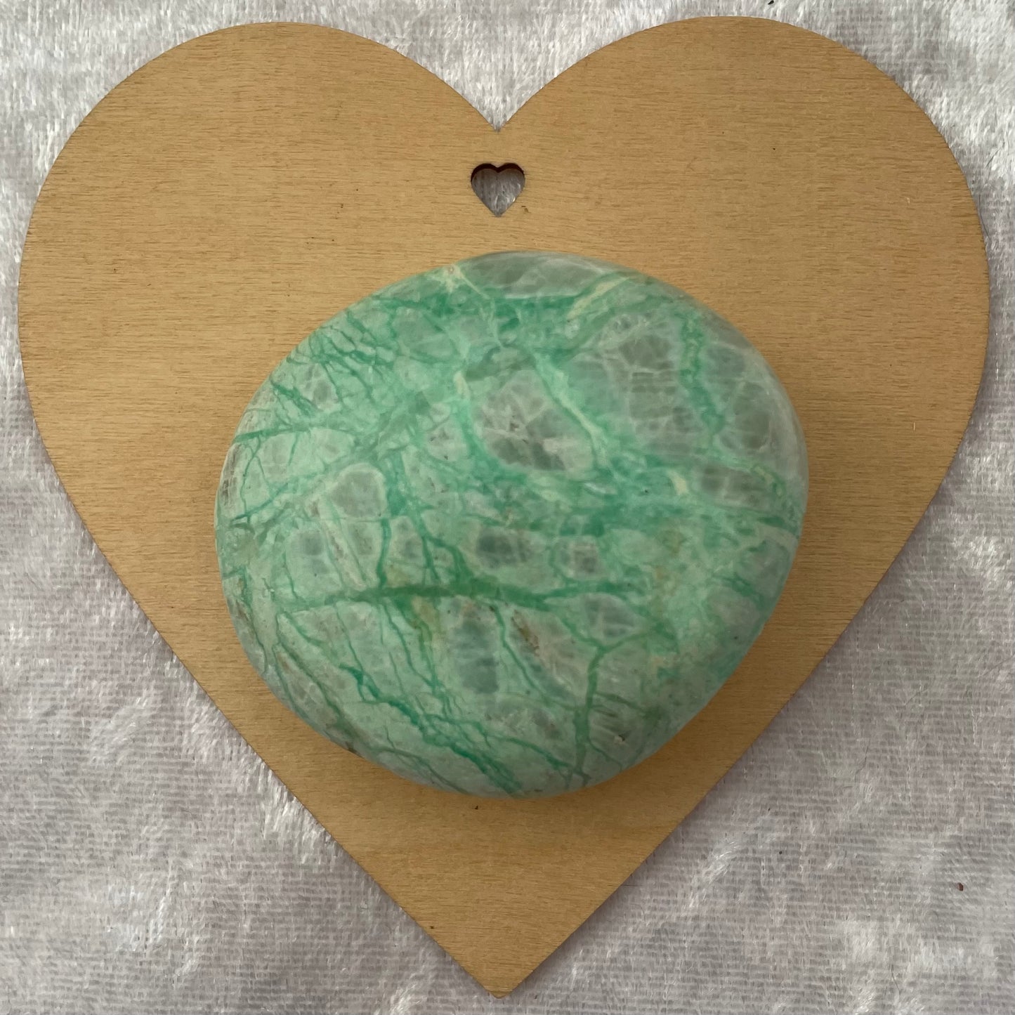 Green Fuchsite Palmstone
