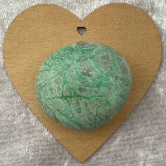 Green Fuchsite Palmstone