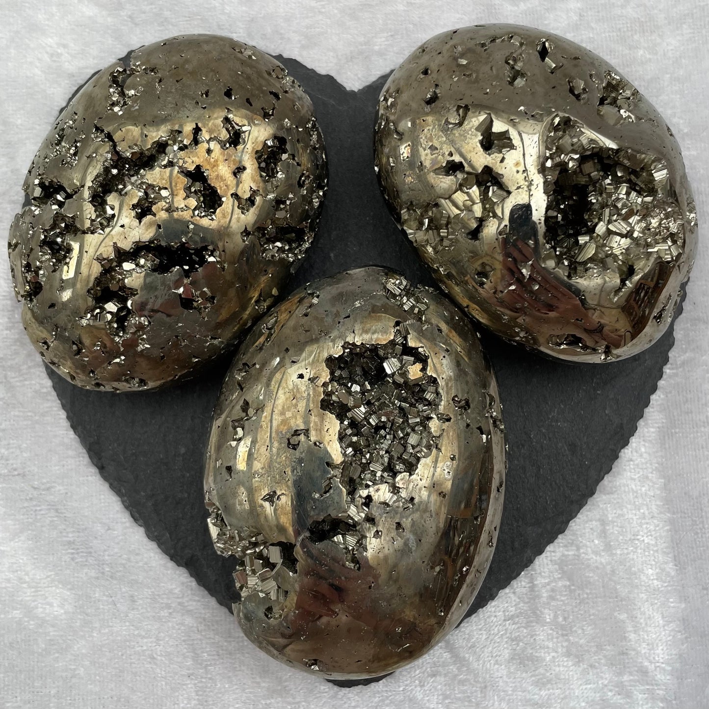 Pyrite Palmstones