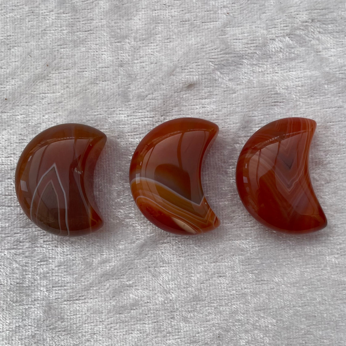 Mini Carnelian Moons