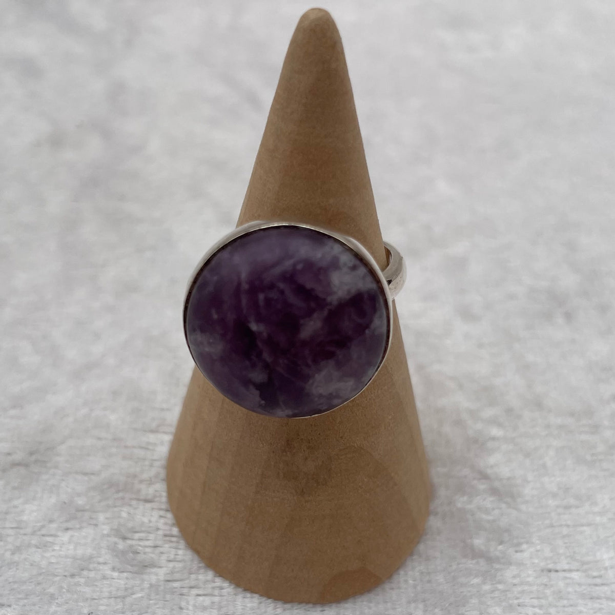 Lepidolite Ring