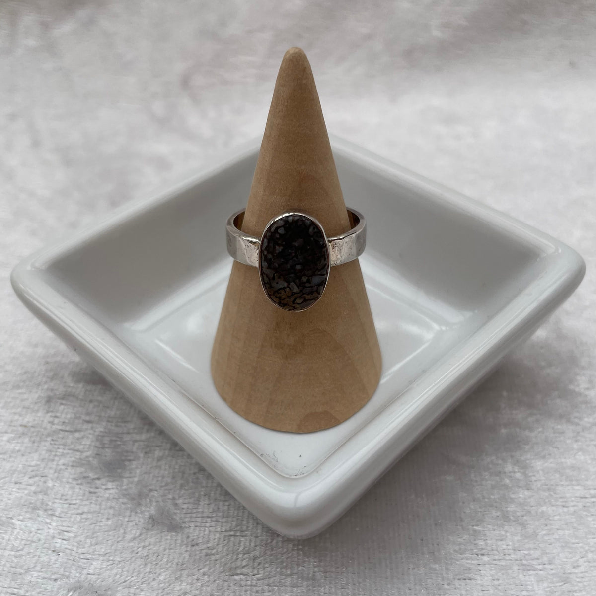 Fossil Dinosaur Bone Ring