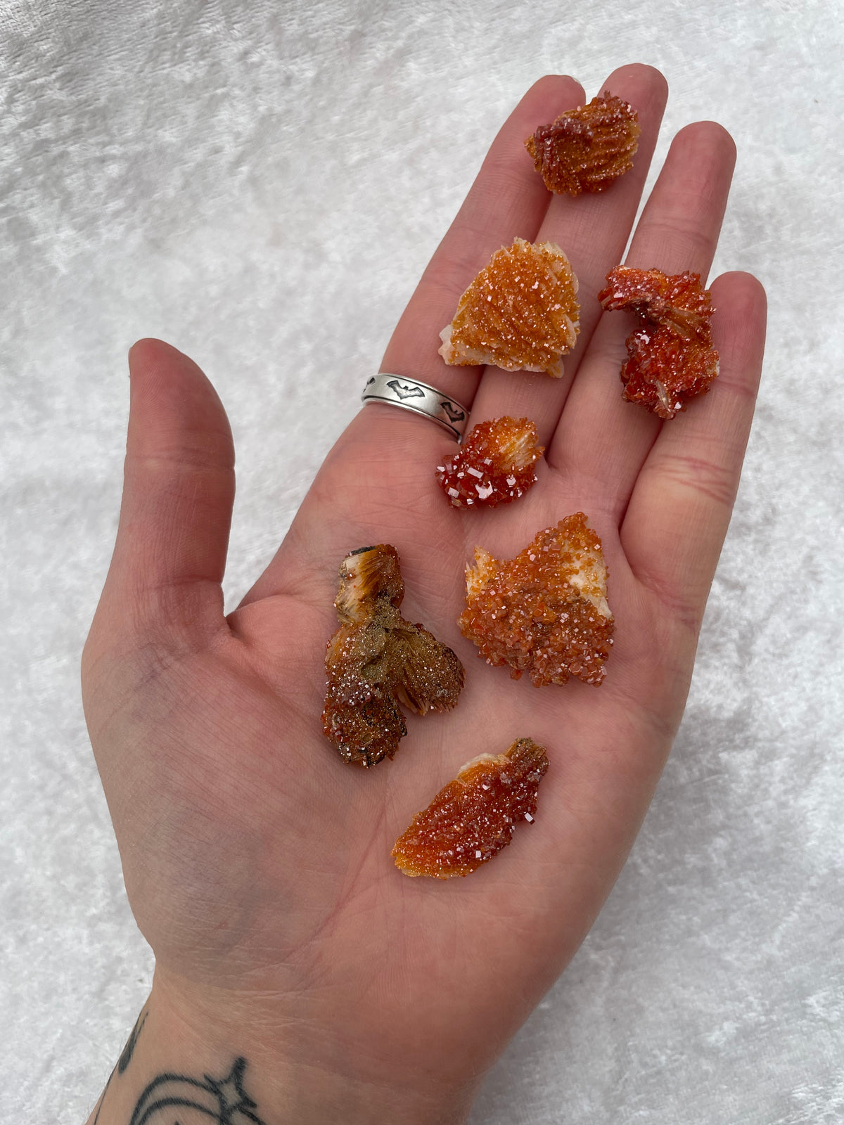 Mini Vanadinite Clusters