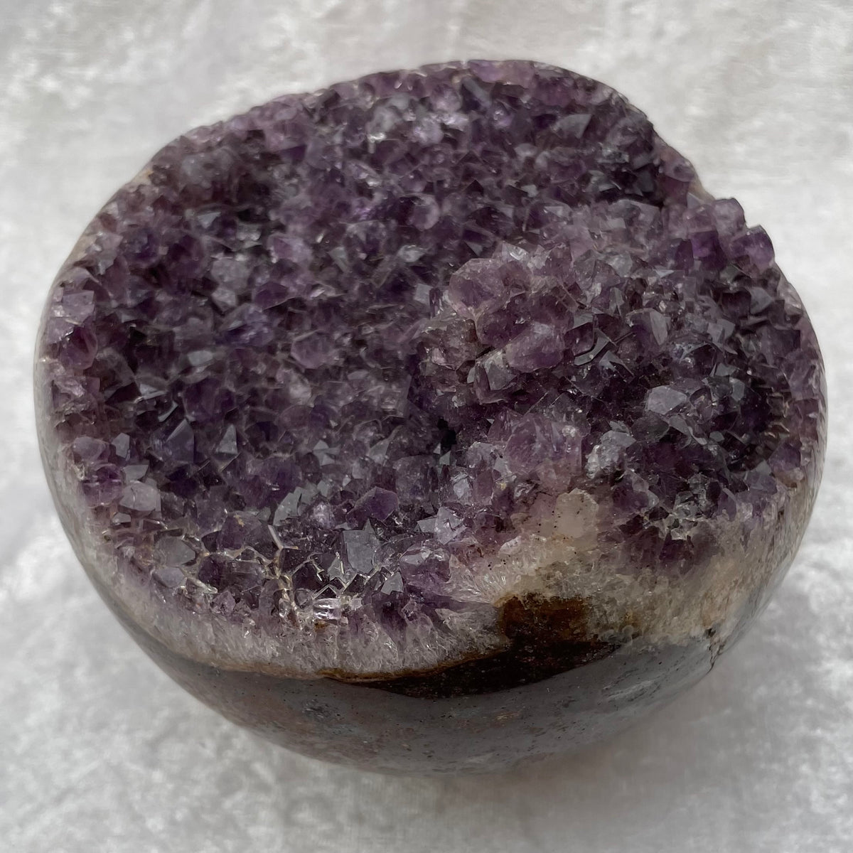 Huge Druzy Amethyst Cluster Sphere