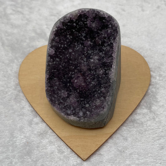 Sugar Amethyst Cut Base Cluster