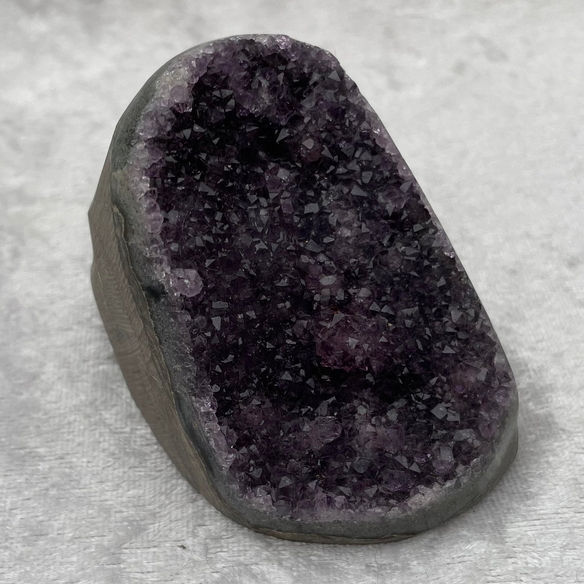 Sugar Amethyst Cut Base Cluster