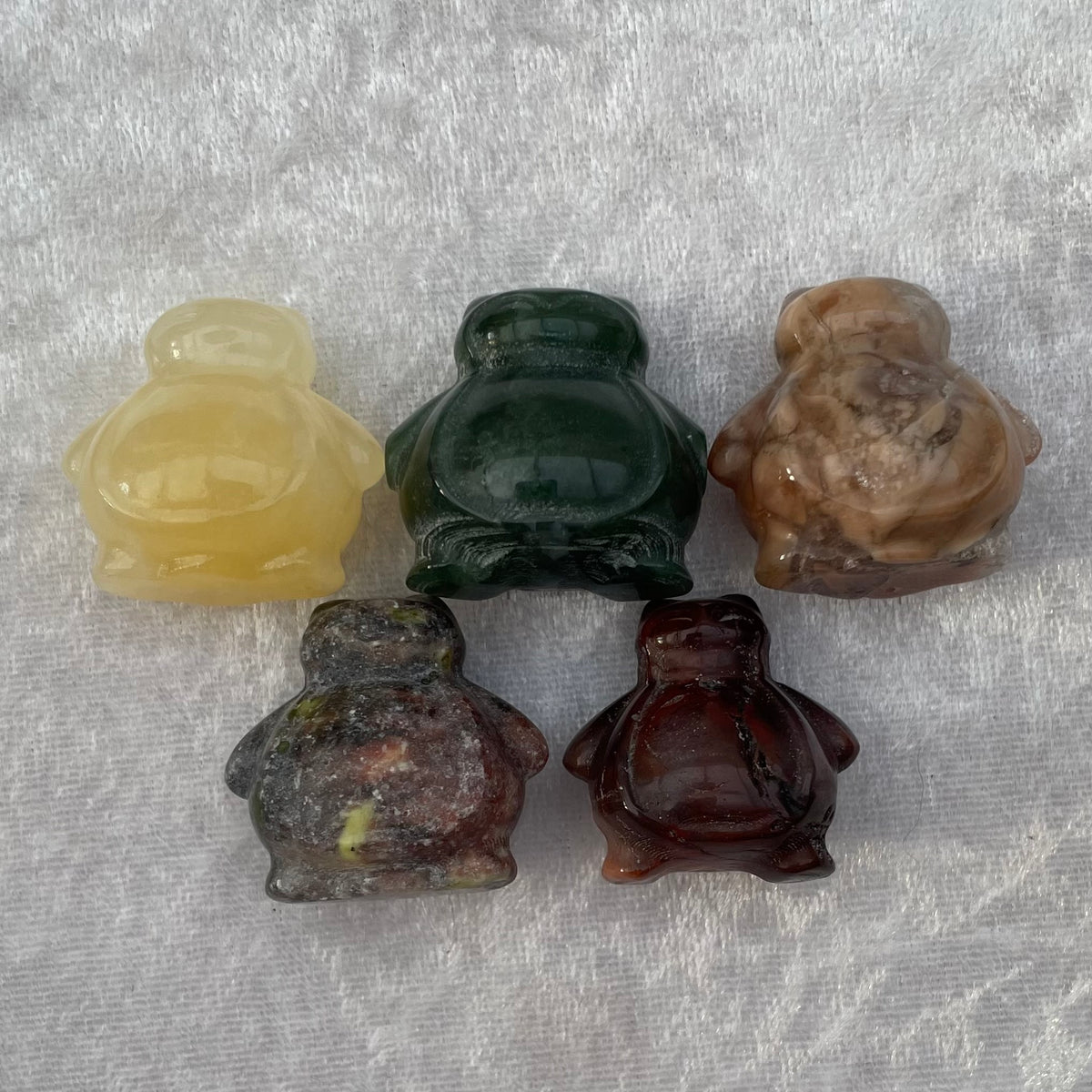 Crystal Pokemon Snorlax Carvings