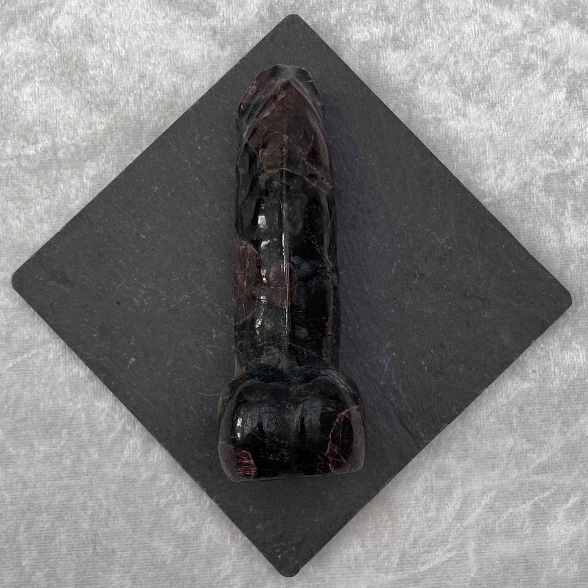 Garnet Male Fertility Carving