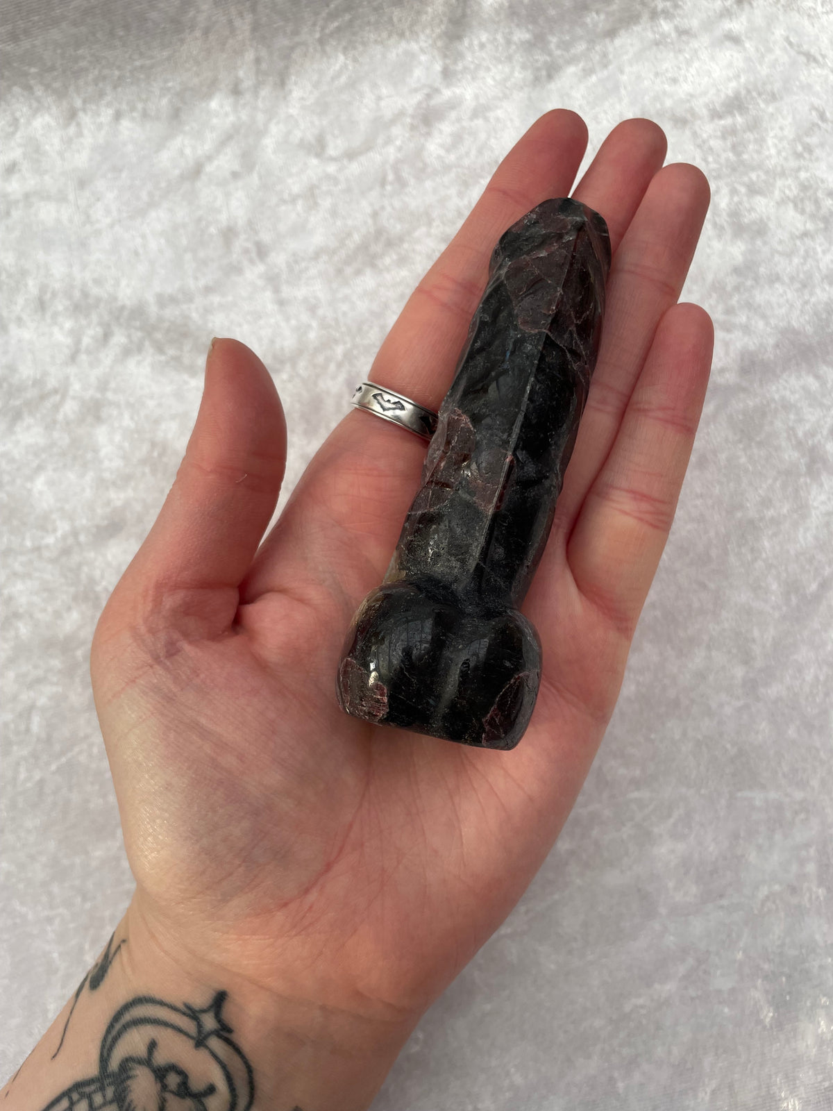 Garnet Male Fertility Carving