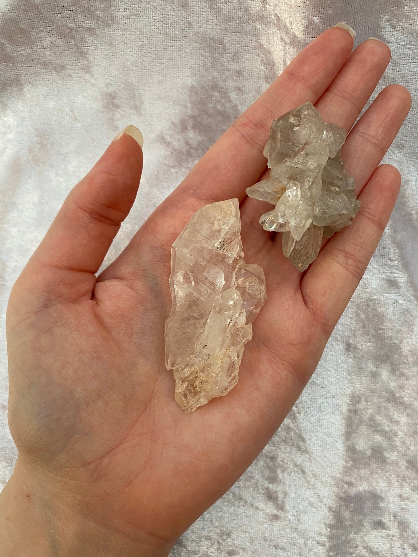 Quartz clusters