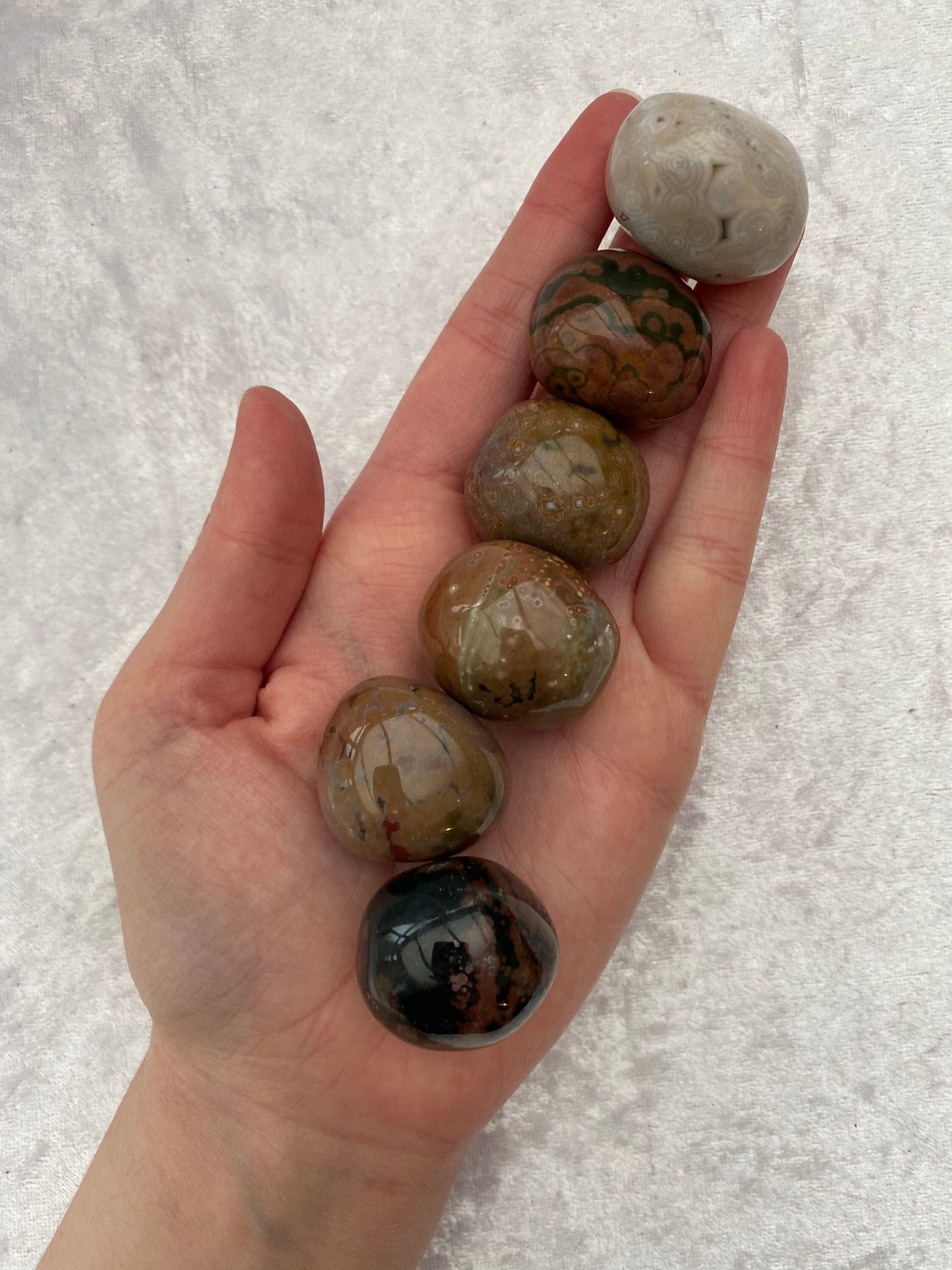 Ocean Jasper tumblestones