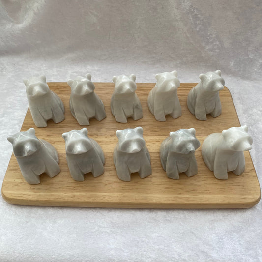 White Marble bears