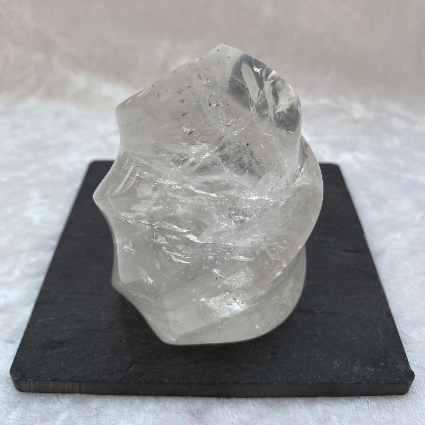 Clear Quartz flame