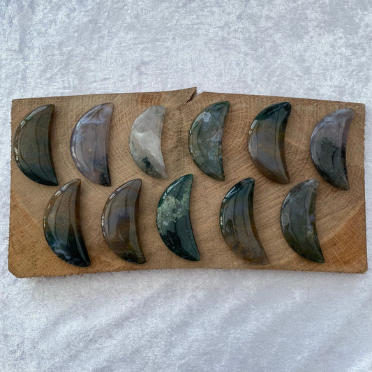 Moss Agate moons